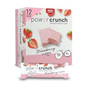 Power Crunch Protein Wafer Bars, High Protein Snacks